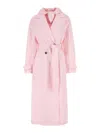 Givenchy Women Hoody Trench In Pink