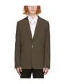 Givenchy Hook  Bar Suit Jacket In Green