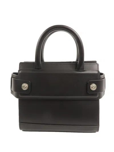 Pre-owned Givenchy Horizon Shoulder Bag In Black