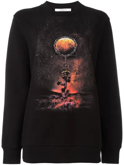 Givenchy Iconic Mandala Printed Sweatshirt In Black