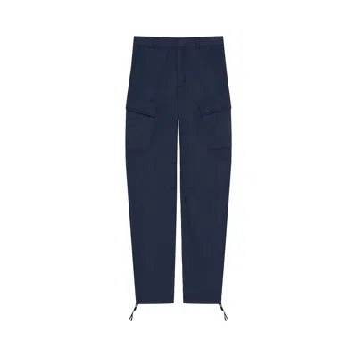 Pre-owned Givenchy Incrusted Pockets Knee Dart Pants 'oil Blue' | Men's Size 54