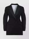 Givenchy Inside Out Cocoon Jacket Dress In Black