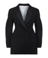 Givenchy Inside-out Cocoon Mini Blazer Dress In Black