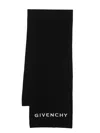 Givenchy Versatile Wool Blend Scarf In Black