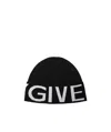 Givenchy Intarsia-knit Wool Beanie In Black