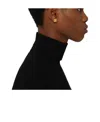 Givenchy Interlocking-g Stud Earrings In Black