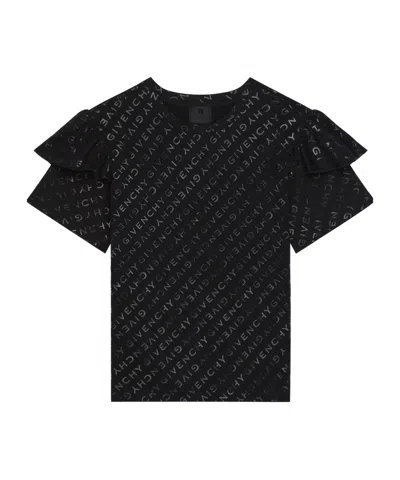 Givenchy Item O-neck Short-sleeved T-shirt In Black