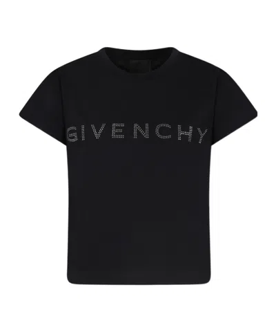 Givenchy Item O-neck Short-sleeved T-shirt In Black