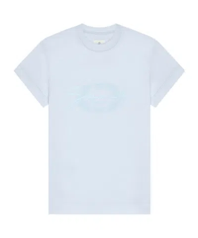 Givenchy Item O-neck Short-sleeved T-shirt In Blue