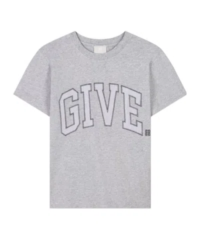 Givenchy Item O-neck Short-sleeved T-shirt In Grey
