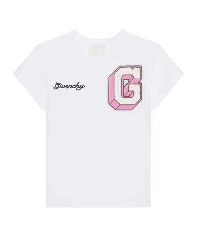 Givenchy Item O-neck Short-sleeved T-shirt In Stone Gray
