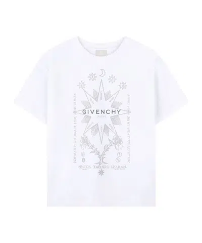Givenchy Item O-neck Short-sleeved T-shirt In White