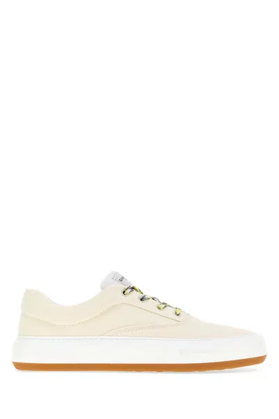 Givenchy Ivory Canvas New City Sneakers In Animal Print