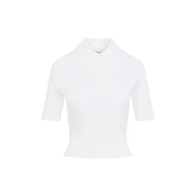 Givenchy Ivory Knit Polo In White