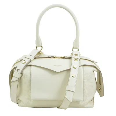 Pre-owned Givenchy Ivory Leather Handbag Shoulder Bag ()