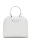Givenchy Ivory Leather Mini Antigona Cube Handbag In Ivory