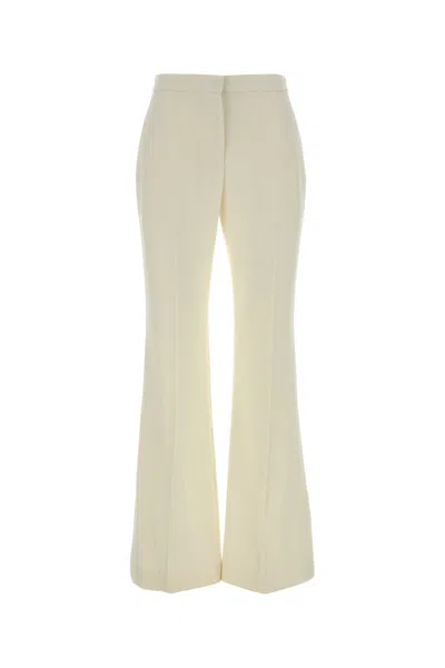 GIVENCHY IVORY WOOL PANT