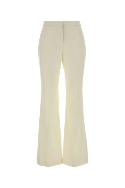 GIVENCHY GIVENCHY IVORY WOOL PANT