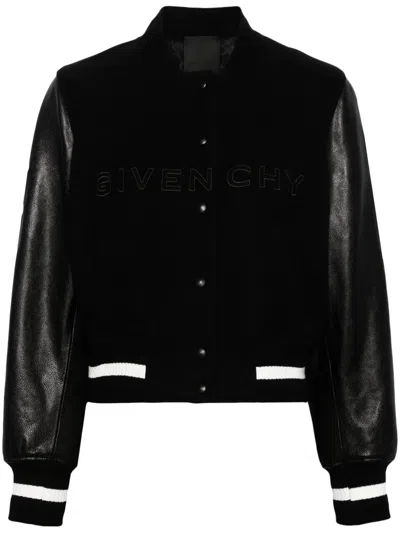 GIVENCHY JACKE PRESS-STUD BOMBER JACKET