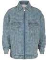 Givenchy Light Blue Cotton Jacket