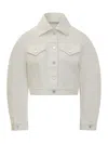 Givenchy Cocoon Denim Jacket In White