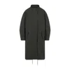 Givenchy Cotton Jacket With Back Slit And Drawstrings In Black