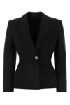 Givenchy Elegant Wool Blazer With Signature 4g Emblem