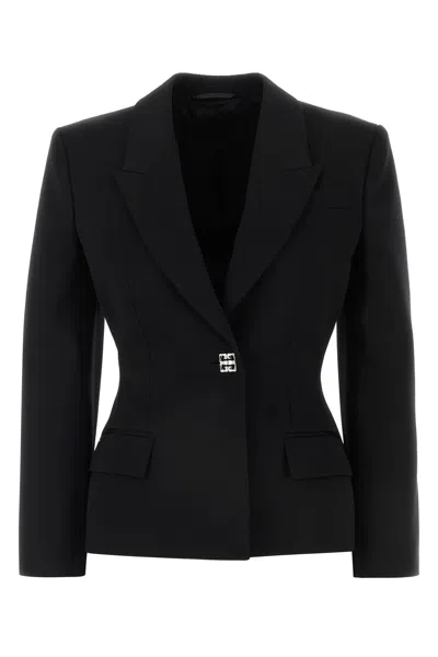 GIVENCHY GIVENCHY BLACK WOOL BLAZER