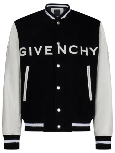 Givenchy Varisty Jacket In Black