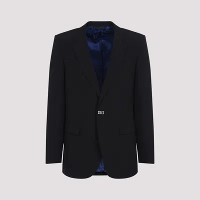 Givenchy Slim-fit Wool Blazer In Black