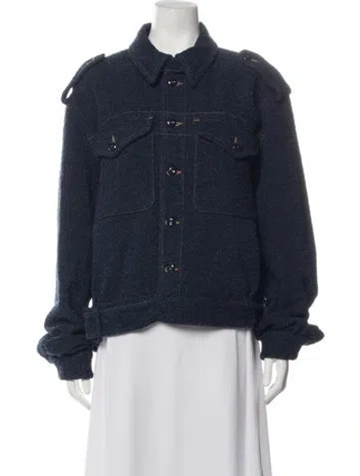 Pre-owned Givenchy Jacket In Blue