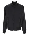 Givenchy Harrington Jacket Buttoned Pockets In Blue