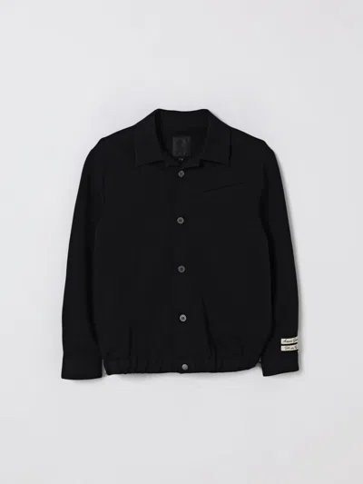 GIVENCHY JACKET GIVENCHY KIDS COLOR BLACK,H45290002