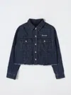 Givenchy 4g-motif Denim Jacket In Denim