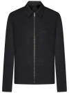 Givenchy Men Structured Blouson In Grey Mix