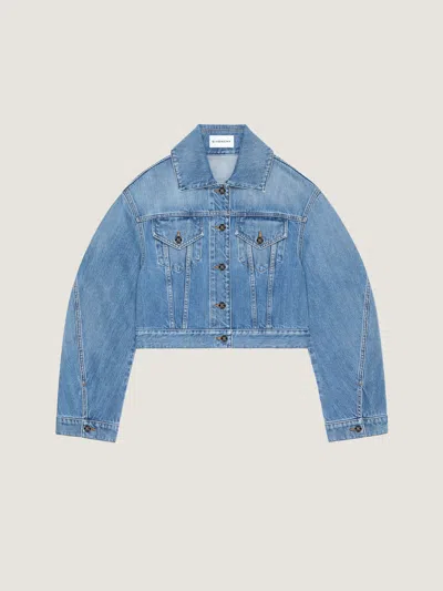 Givenchy Jacket In Washed Denim