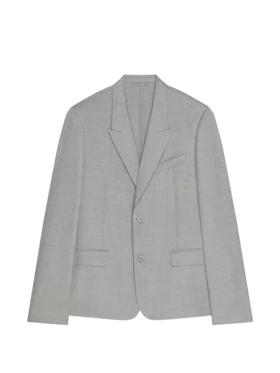 Givenchy Jacket In Wool In Gray