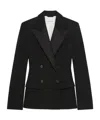 Givenchy Jacket In Wool With Satin Collar