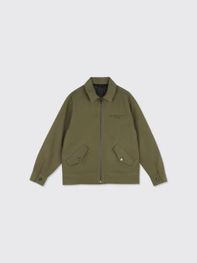 GIVENCHY GIVENCHY JACKET KIDS COLOR GREEN,I98049012
