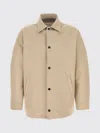 Givenchy Canvas Jacket Collared Design Back Yoke In Neutral