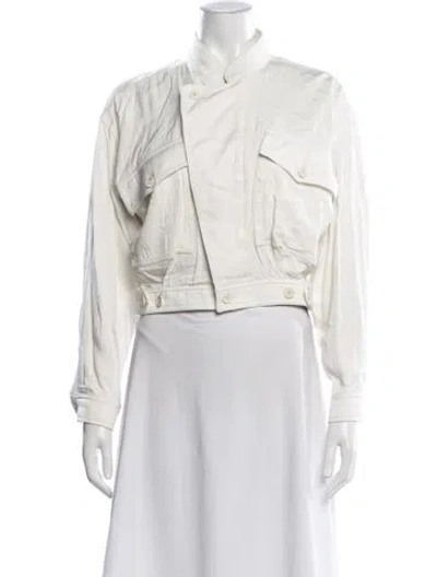 Pre-owned Givenchy Jacket In White