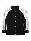 Givenchy Contrast-panel Bomber Jacket In Black