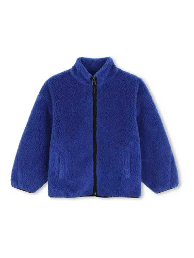 Givenchy Kids' Jacket With Logo In Blue