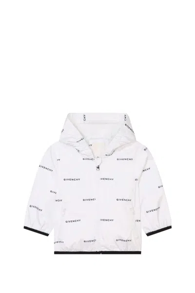 Givenchy Kids' Jacket With Print In White