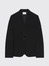 Givenchy Single-breasted Jacket In Wool And Mohair In Black