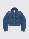 Givenchy Jean Paul Gaultier Multicolor The Yellow Butterfly Polyamide Cardigan In Blue