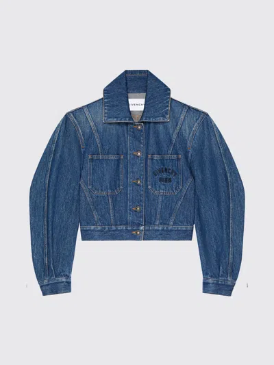 GIVENCHY GIVENCHY CROP DENIM JACKET