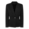 Givenchy Elegant Wool Blazer With Signature 4g Emblem In Black