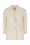 Givenchy Ivory Wool Blazer In White