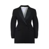 Givenchy Inside-out Cocoon Mini Blazer Dress In Black